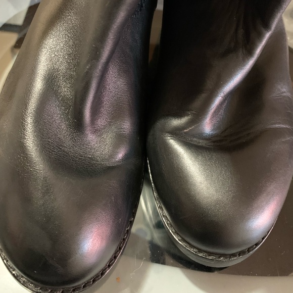 💎 BIKER 💎 COWHIDE LEATHER COACH BOOTS - Picture 2 of 11